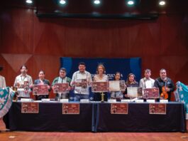Anuncia la titular de la Secretaria de Cultura del Estado de Querétaro el LV Concurso Nacional de Baile de Huapango Huasteco de San Joaquín