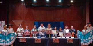 Anuncia la titular de la Secretaria de Cultura del Estado de Querétaro el LV Concurso Nacional de Baile de Huapango Huasteco de San Joaquín