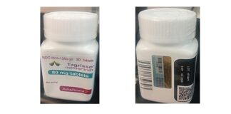 La Comisión Federal para la Protección contra Riesgos Sanitarios emite alerta sanitaria de medicamentos sobre la falsificación del producto Tagrisso