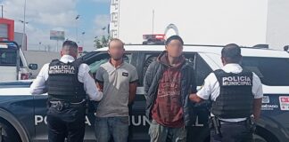Por robo son detenidos en Santa María Magdalena