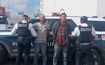 Por robo son detenidos en Santa María Magdalena