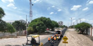 La Comisión Estatal de Infraestructura Rehabilita la Carretera Estatal 127 acceso a Santillán en Tequisquiapan