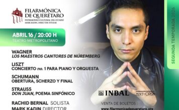 La Orquesta Filarmónica del Estado de Querétaro anuncia su segunda temporada de conciertos 2026
