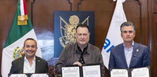 Atestigua Gobernador firma de convenio para la Asociación Nacional de Entidades de Agua y Saneamiento de México A.C. 2026 en Querétaro