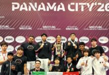 Ganan luchadores queretanos cinco medallas en Panamericano de Luchas Asociadas