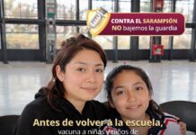 La Secretaría de Salud fortalece vigilancia epidemiológica y vacunación contra el sarampión