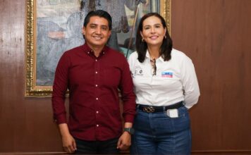 Se reúne Martha Soto con el presidente municipal de Ezequiel Montes