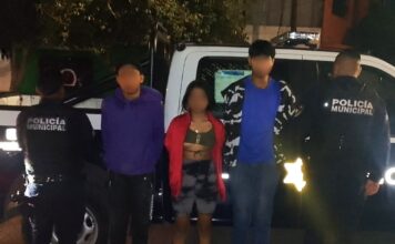 Tres detenidos por intento de robo a lugar cerrado en Reforma Agraria