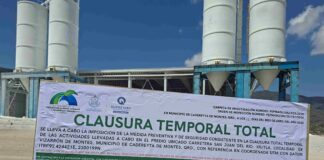 La Procuraduría Estatal de Protección al Medio Ambiente clausura planta de trituración en Cadereyta