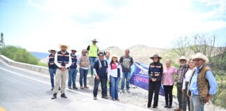 Titular de la Comisión Estatal de Infraestructura supervisa reconstrucción de caminos en Peñamiller