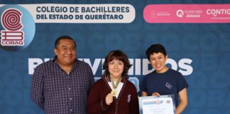 Estudiante de COBAQ obtiene medalla de oro en XXXV Olimpiada Nacional de Química
