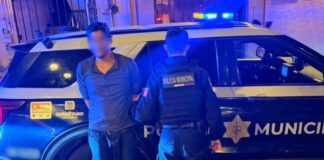 En la colonia Centro es detenido masculino con llave limada