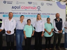 Sistema Estatal para el Desarrollo Integral de la Familia entrega lentes para adultos mayores del municipio de Jalpan de Serra y Arroyo Seco