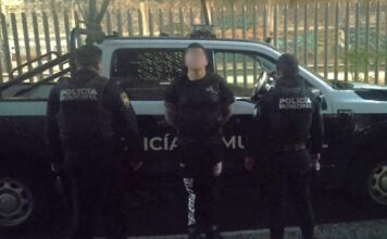 Masculino detenido por robo en la colonia Vista Alegre