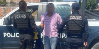 Sujeto remitido a la Fiscalía General del Estado de Querétaro por portación ilegal de arma de fuego