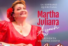 Folklor, canto y música en el concierto gratuito con la soprano Martha Juliana