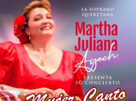 Folklor, canto y música en el concierto gratuito con la soprano Martha Juliana