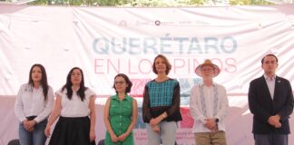 Inaugura López Birlain el festival Querétaro en Los Pinos