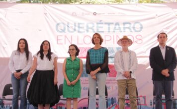 Inaugura López Birlain el festival Querétaro en Los Pinos