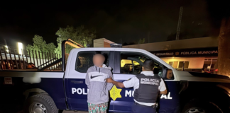 Masculino detenido por violencia familiar en comunidad Casa Blanca, Santa Rosa Jáuregui