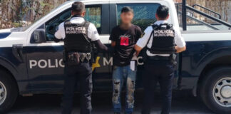 Detenido por desobediencia y resistencia de particulares en la colonia Francisco Villa