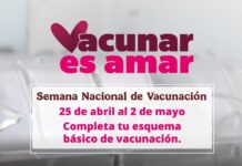 La Secretaría de Salud del Estado de Querétaro invita a la Semana Nacional de Vacunación 2026