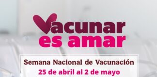 La Secretaría de Salud del Estado de Querétaro invita a la Semana Nacional de Vacunación 2026
