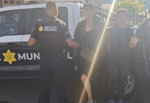 Dos detenidos por delitos contra la salud, portación de armas prohibidas y daños dolosos