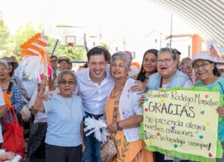 Rodrigo Monsalvo fortalece el apoyo a adultos mayores con entrega de despensas en El Marqués