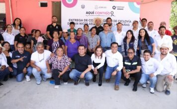 Impulsa Luis Nava movilidad y seguridad con nueva ciclovía en Jalpan de Serra
