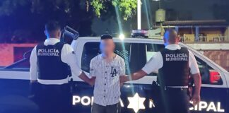 Detenido por daños dolosos y portación de armas prohibidas