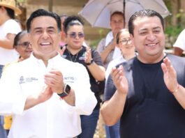 Encabeza Luis Nava inicio de rehabilitación de camino en la comunidad de Saldiveña