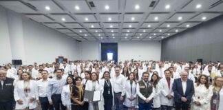 La salud se construye en equipo: autoridades del Estado dan la bienvenida a 205 médicos del Instituto Mexicano del Seguro Social