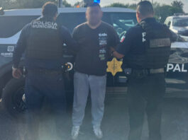 Masculino detenido por desobediencia y resistencia de particulares