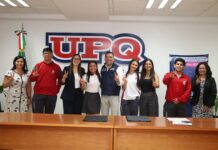 Titulares de COBAQ y UPQ firman convenio de colaboración