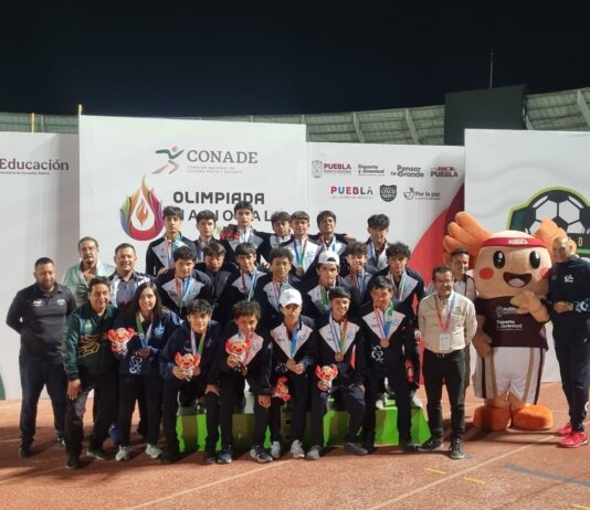 Medalla histórica de fútbol queretano sub 15 en Olimpiada Nacional 2026