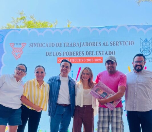 Celebran el Día del Niño y la Niña en San Juan del Río para la familia del Poder Ejecutivo