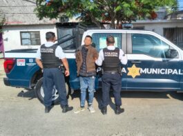 Detenido “El Beto” por violencia familiar y portación de arma prohibida en Nuevo Plan Santa María