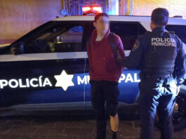 Ofreció dinero a los policías de la Secretaría de Seguridad Pública Municipal de Querétaro a cambio de dejarlo ir