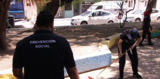 Realizaron trabajo comunitario 35 personas infractoras durante abril