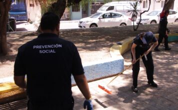 Realizaron trabajo comunitario 35 personas infractoras durante abril