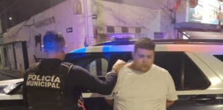 La Secretaría de Seguridad Pública Municipal de Querétaro Detiene a masculino en posesión de arma prohibida