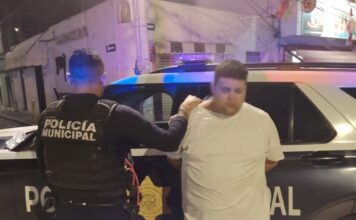 La Secretaría de Seguridad Pública Municipal de Querétaro Detiene a masculino en posesión de arma prohibida