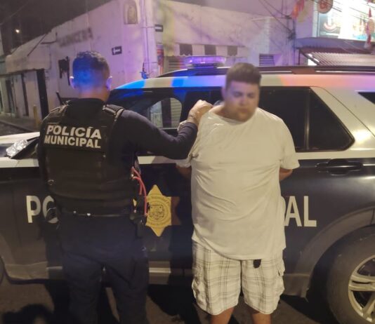 La Secretaría de Seguridad Pública Municipal de Querétaro Detiene a masculino en posesión de arma prohibida