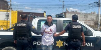 Detenido masculino por portación ilegal de arma en la colonia Eduardo Loarca Castillo