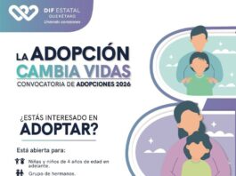 El Sistema Estatal para el Desarrollo Integral de la Familia Alista convocatoria de Adopciones 2026