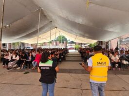 La Secretaría de Salud realiza acciones de protección contra riesgos sanitarios previo a la Peregrinación a Pie al Tepeyac