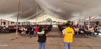 La Secretaría de Salud realiza acciones de protección contra riesgos sanitarios previo a la Peregrinación a Pie al Tepeyac