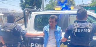 Detenido masculino en San Pedrito Peñuelas