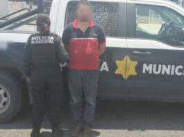 Masculino trasladado a la Fiscalía General del Estado de Querétaro por violencia familiar